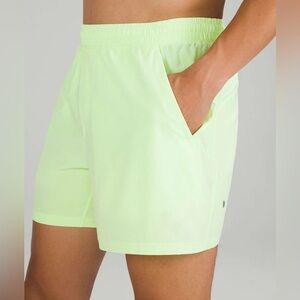 Lululemon Women's Neon Green Shorts